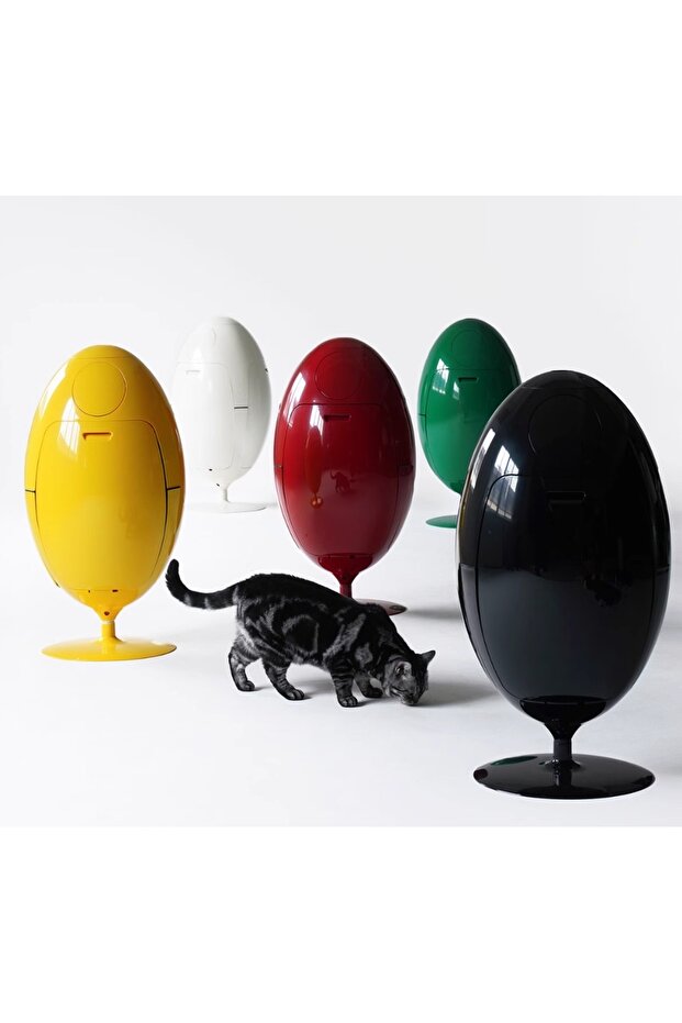 Egg Bin Çöp Kovası (Large) Siyah - 3