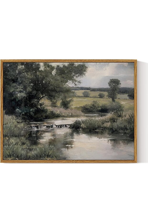 Beautiful Canvas Wall Art Framed 30x40cm Elegant Modern Home Decor Gift