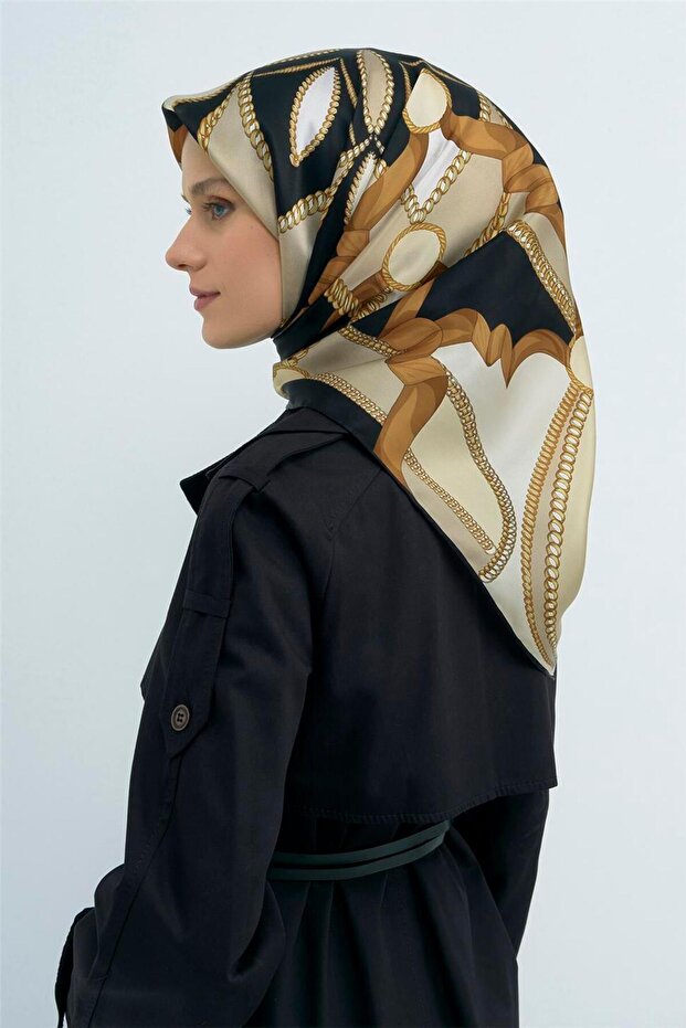 Pure Silk Twill Scarf 9531D 01