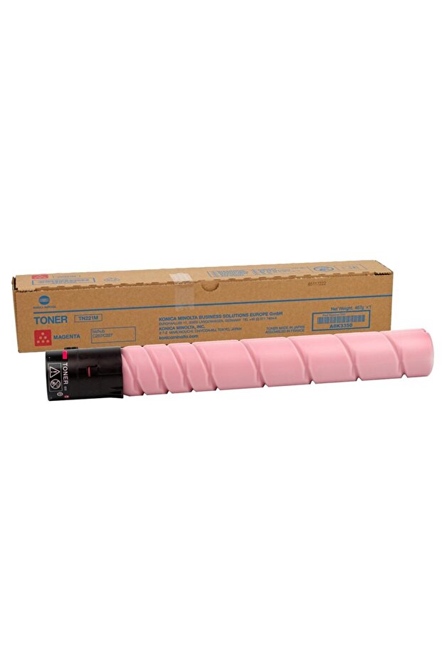 Data-N522 Tn-221M Magenta Red Original Copier Toner Bizhup C227-287-367 21,000 Pages