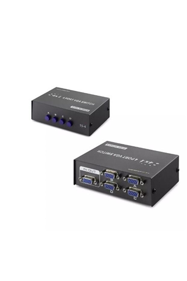 Hadron data-c115 Hdx1329 محول فيديو رقمي بـ 4 منافذ 54 ميجاهرتز 4 مداخل ومخرج واحد