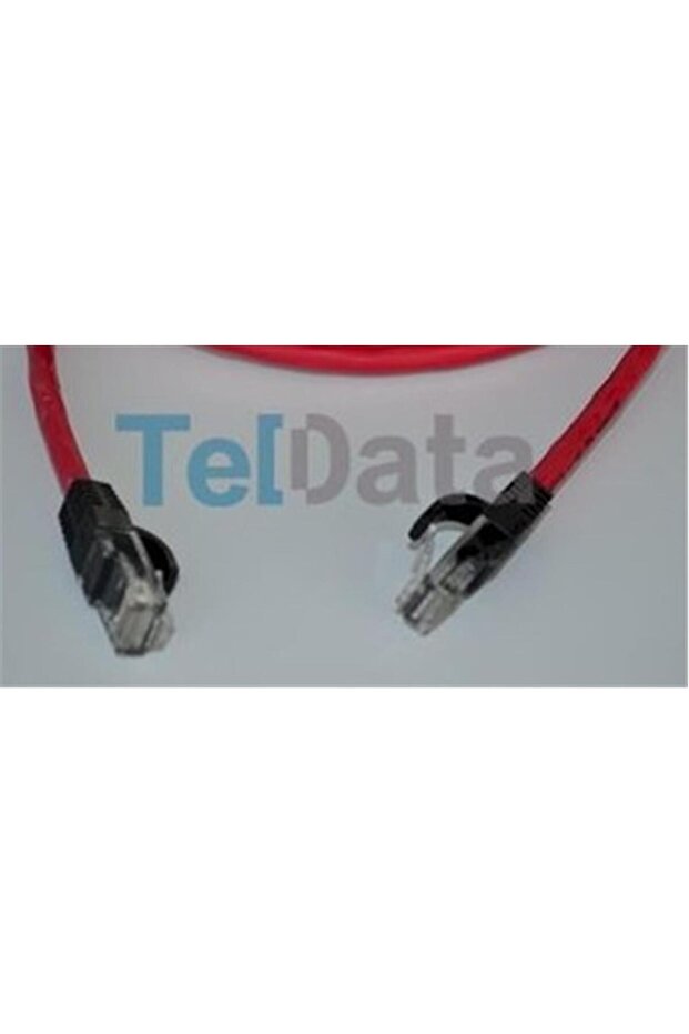 كابل توصيل UTP أحمر من نوع Cat6 بطول 30 متر طراز data-a605 TLD-3000K