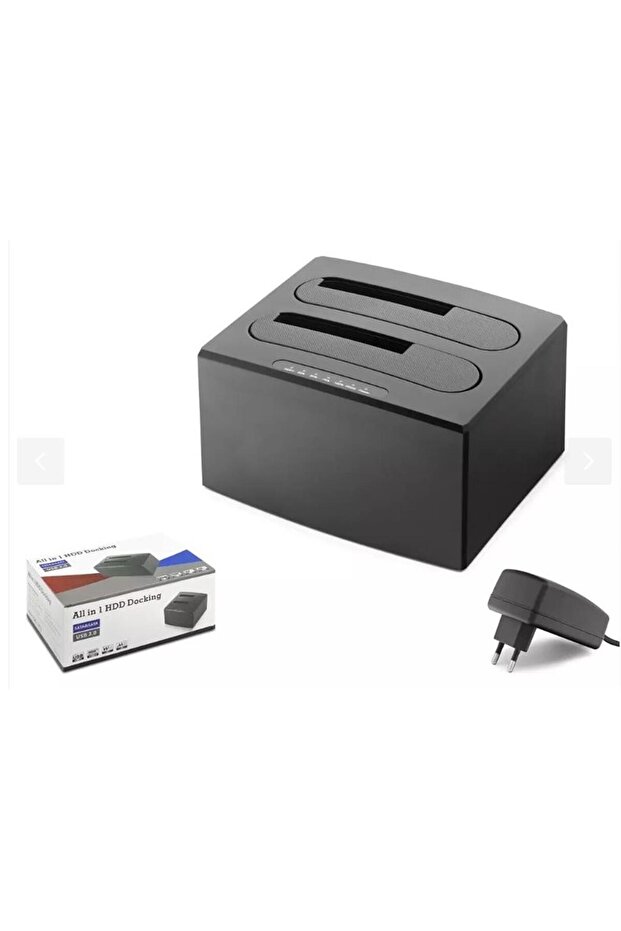 Hadron hdx1791 all in one hdd docking usb 3.0 sata 2.5 & 3.5 hdd ssd supported 12v adapter black