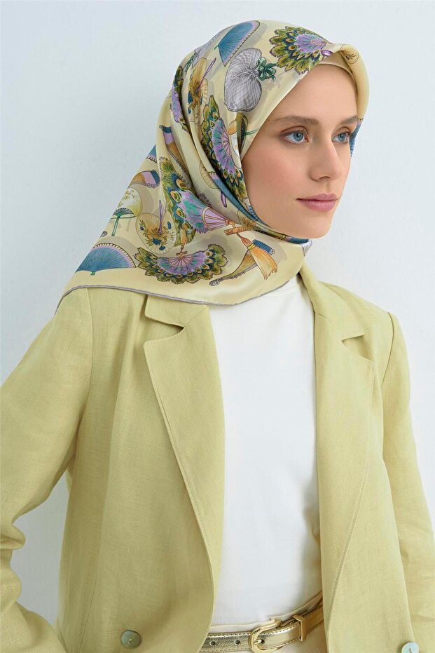 Pure Silk Sura Scarf 9532D 85