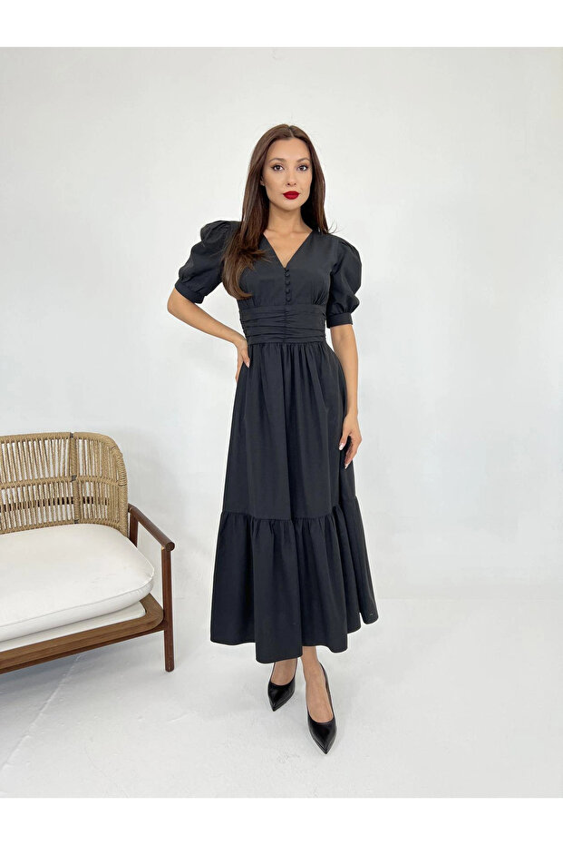 6411 فستان أسود - 1