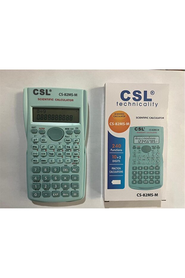 Data-L661 Cs-82Ms-M Blue Functional Calculator - 1