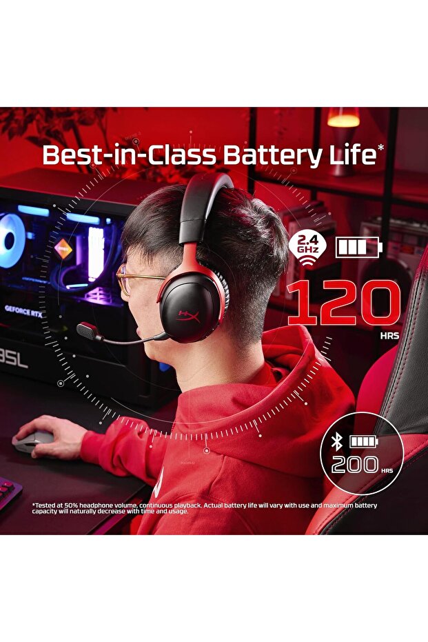 Cloud III S Wireless Gaming Headset for Multi-Platforms 2.4GHz - 2