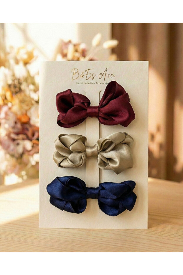 مشبك أوتوماتيكي مصنوع يدويًا من الشريط - 1