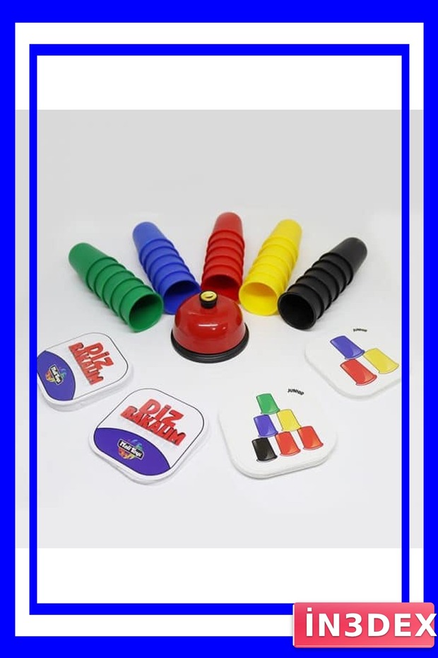 لعبة ترتيب السلاسل السريعة بمستويين مع أكواب ملونة - 3