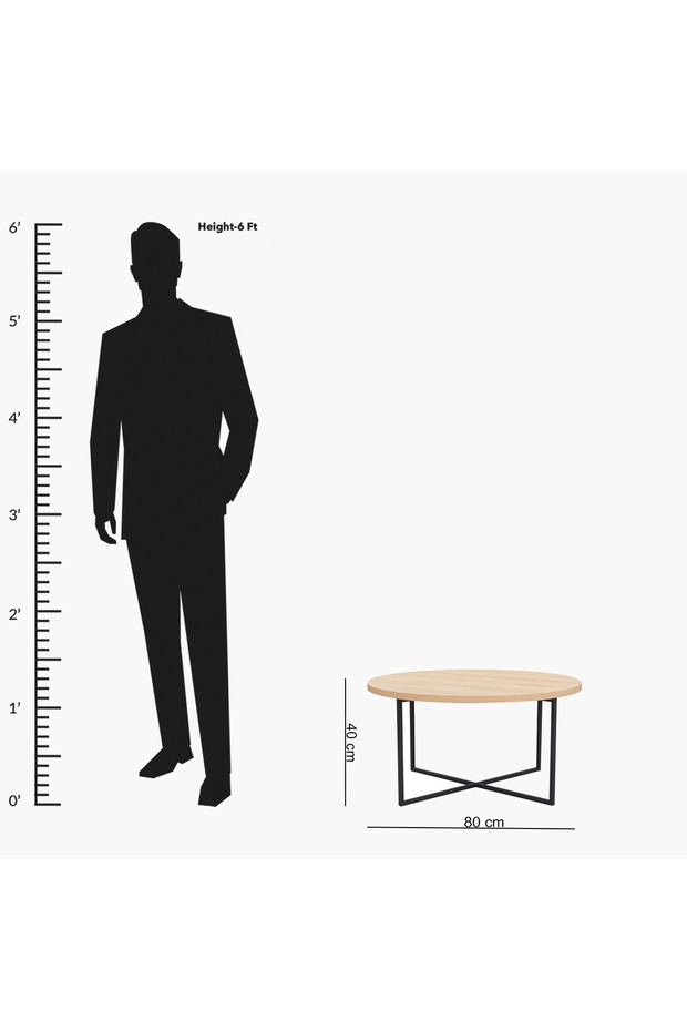 Malmo Round CoffeeTable - 5