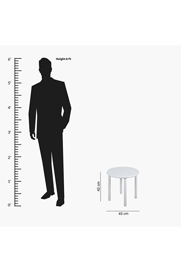 طاولة جانبية من أسبين - 4