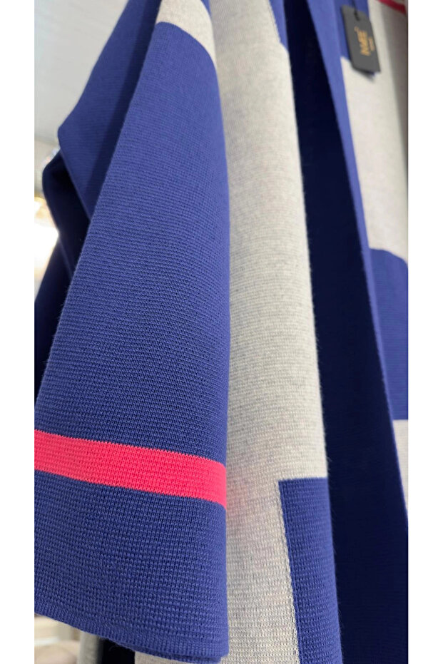 Yün Karışımlı Çelik Örme Hırka - 6