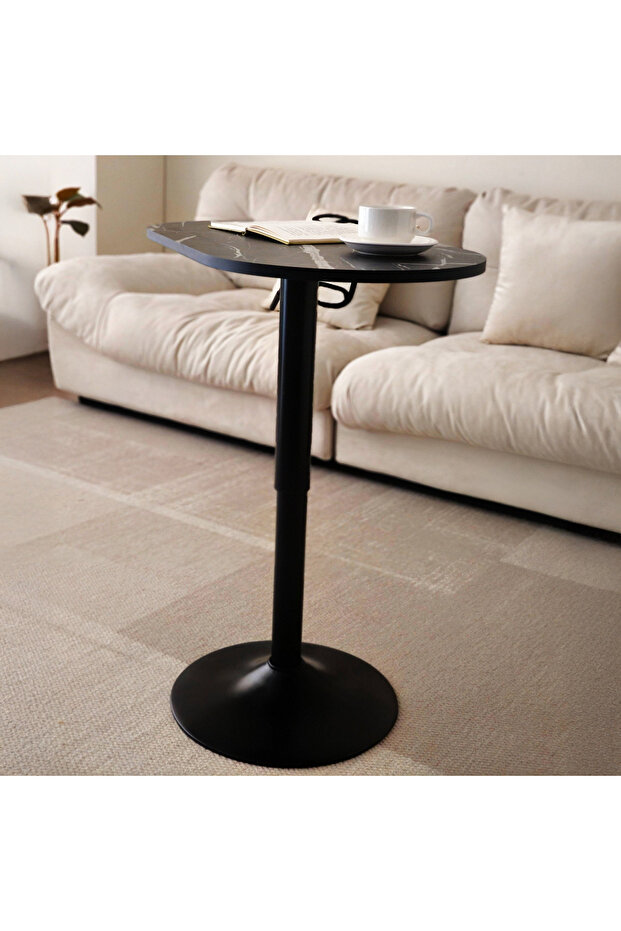 Movo Jazz Oval Height Adjustable Table - 3