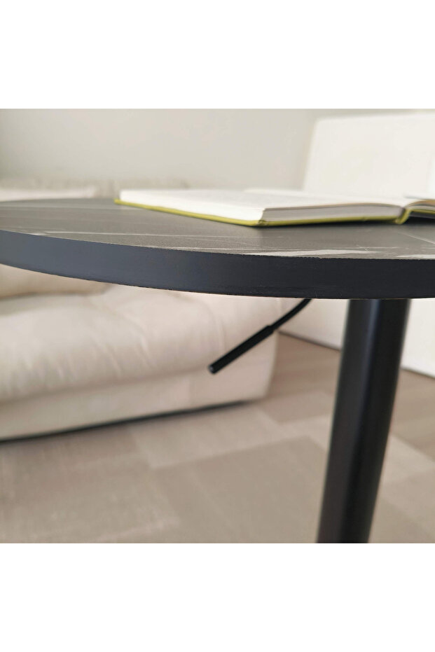 Movo Jazz Oval Height Adjustable Table - 5