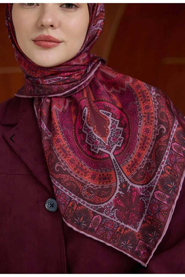 Winter Bloom soft eşarp - 2