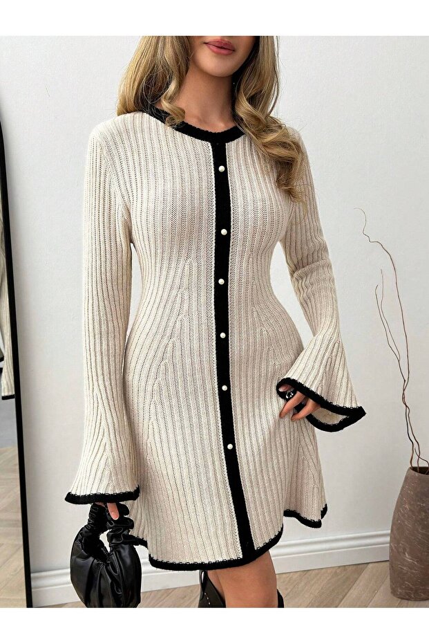 Turtleneck Mini Dress