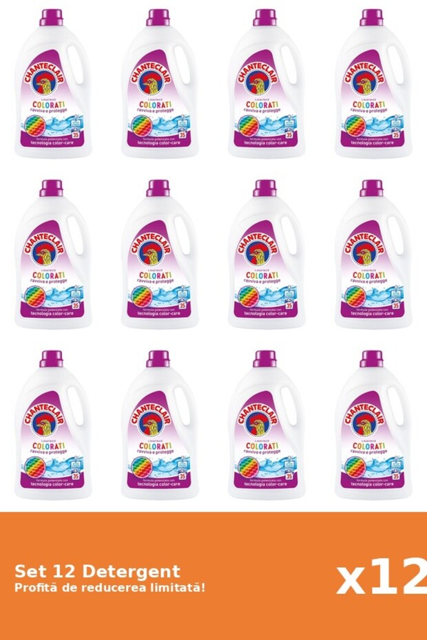 Set 12 Detergent Color, 1575 ml - 1