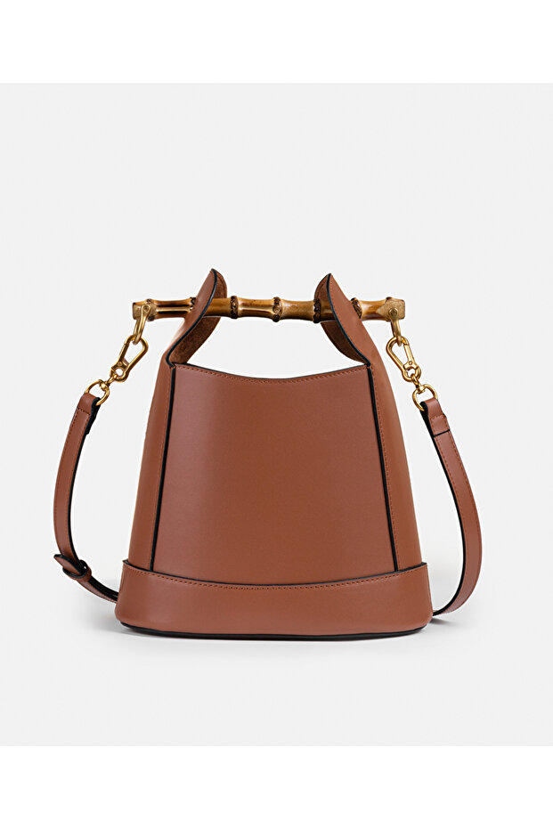 Bambella üst saplı çanta - 1