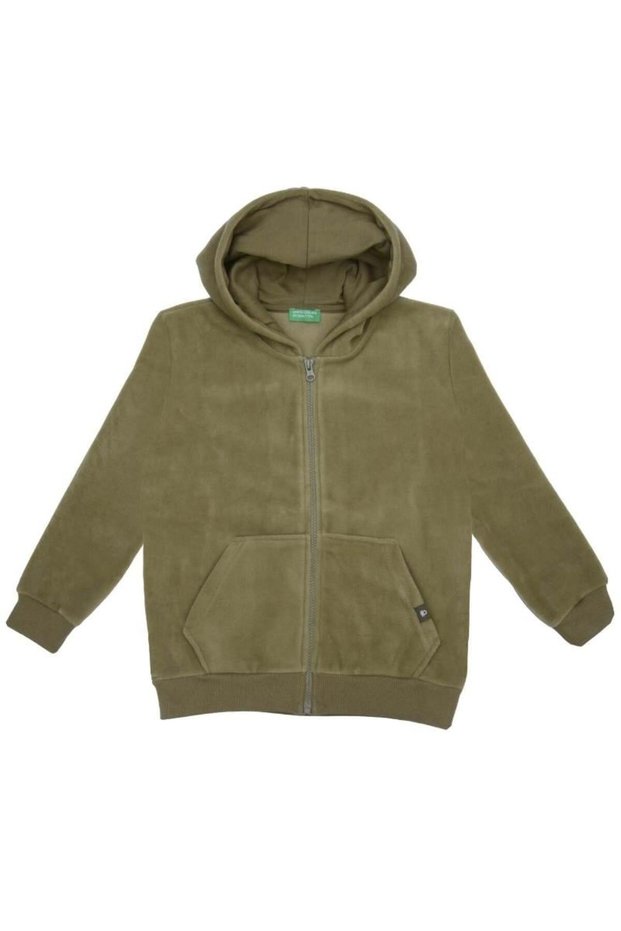 Bnt-B21878 Boy's Sweatshirt Fleece Khaki