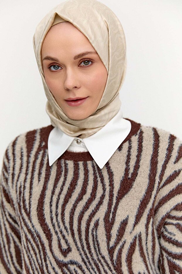 Desenli Triko Tunik - 4