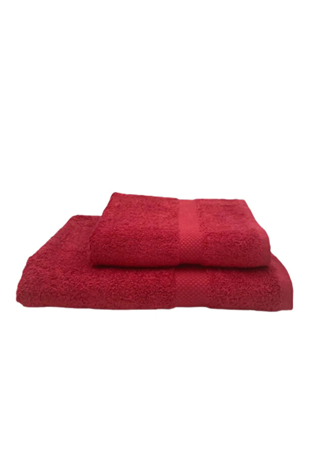 Luxury 1 Hand 50 x 100 cm & 1 Bath 70 x 140 Cm Cotton Diamond Dobby Towel Set of 2Pc