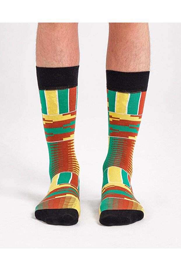 African Style Ethnic Patterned Socks