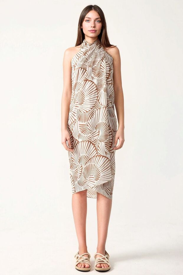 Desenli Maxi Pareo - 6