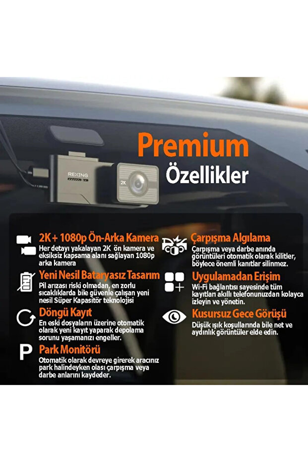 C2 2K WIFI 32GB SD KART - 4