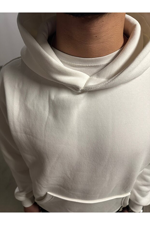 Beyaz sweatshirt - 3