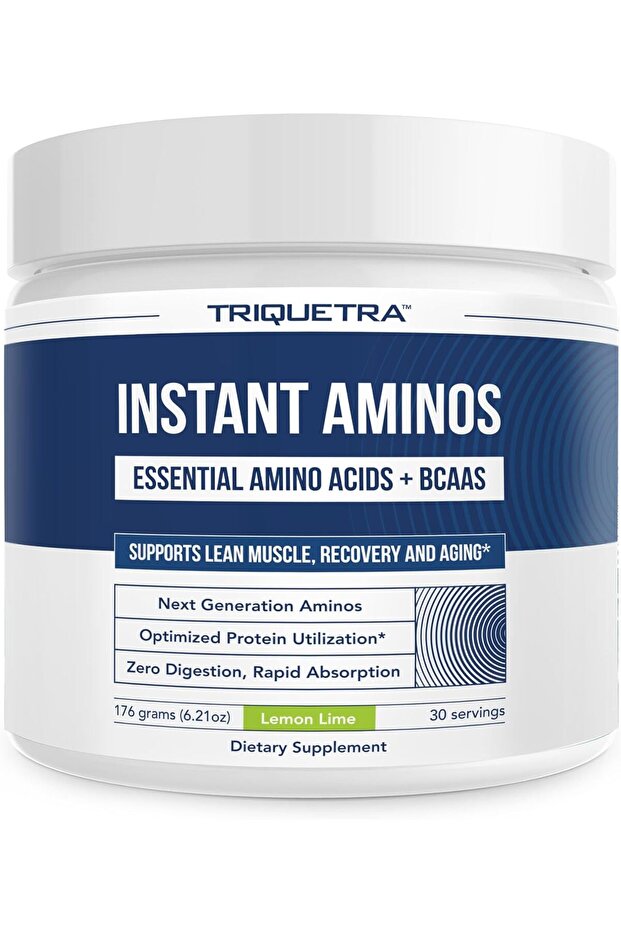 Instant Aminos - EAA+BCAA - 10 Essential Amino Acids Supplement, Rapid Absorption, Zero Digestion -