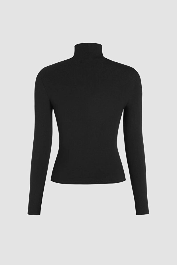 Yüksek Yaka Basic Top - 6