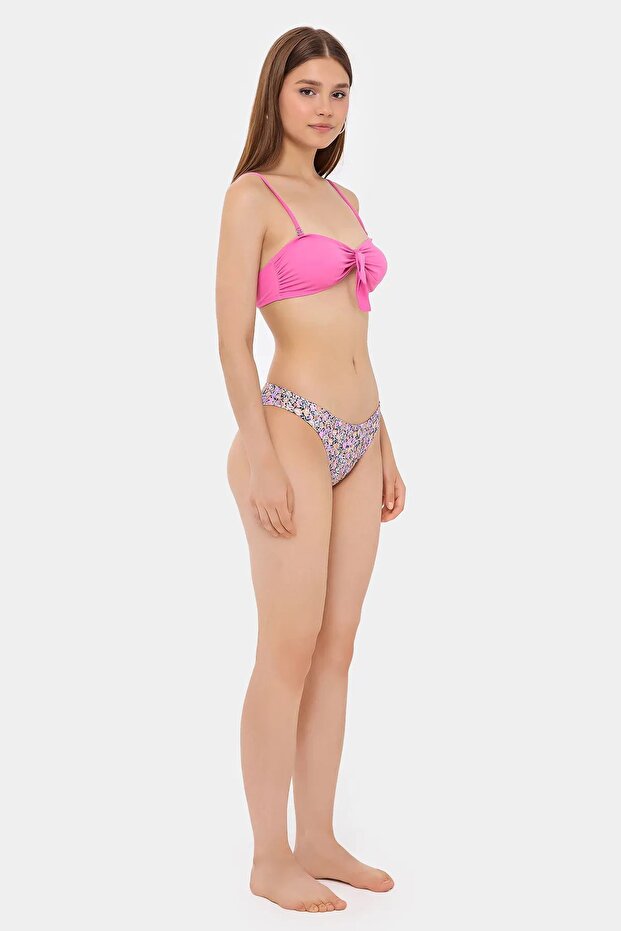 Set bikini cu fundă - 3