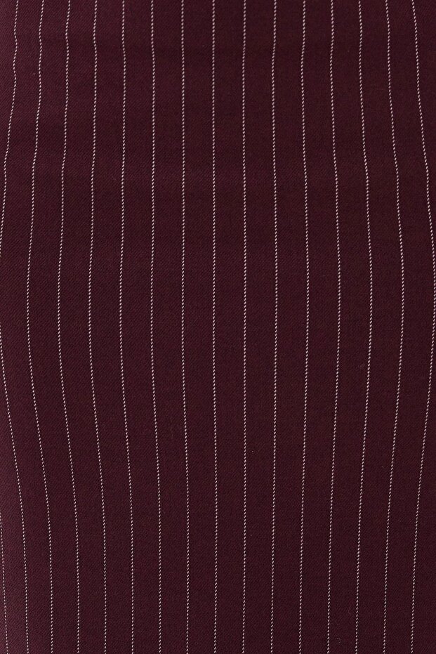 Çizgili Mini Etek - 5