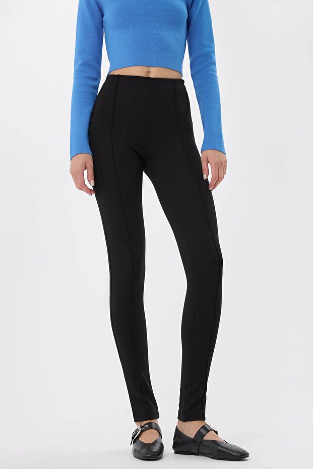 Normal Waist Leggings - Basic Model - 2