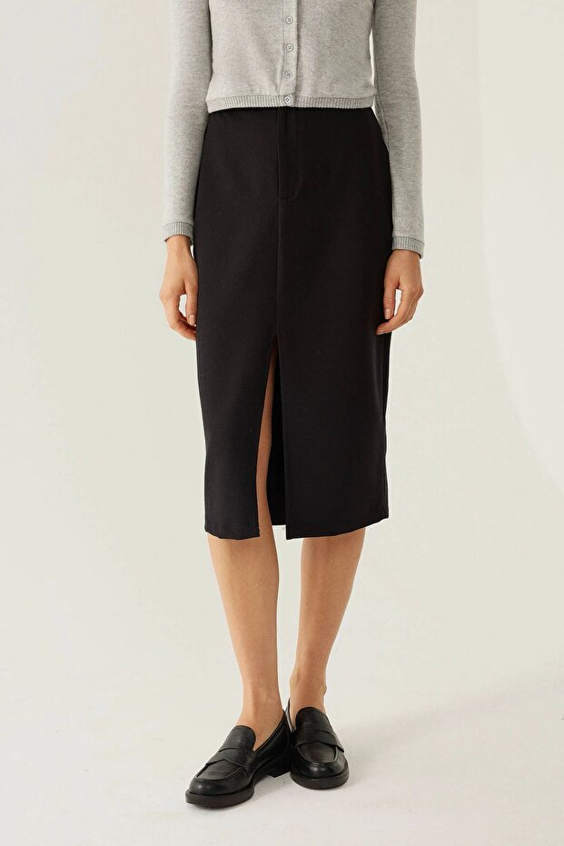 Yarık Maxi Etek - 2