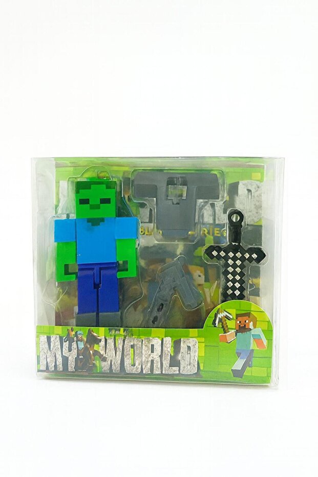 Minecraft Figür Zombi - 1