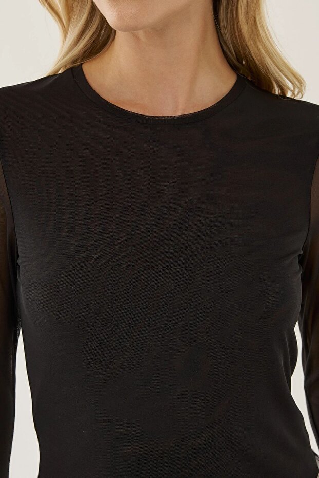 Bluză semi-transparentă - 5