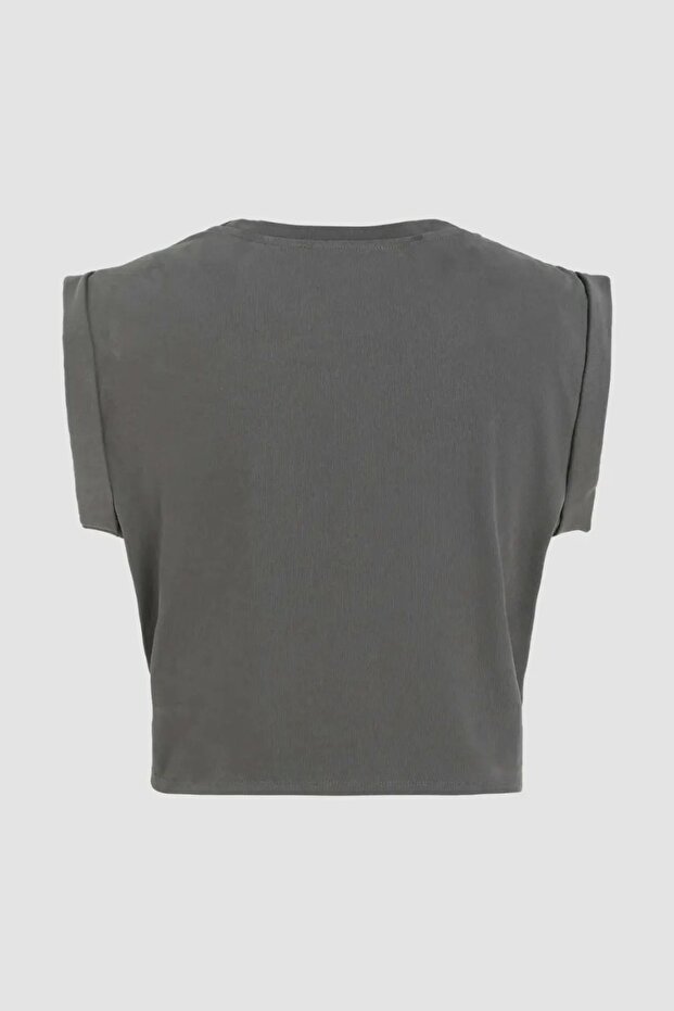 Baskılı Kısa Tişört - 2