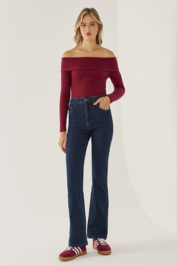 قبالة الكتف محبوك الأعلى - 2