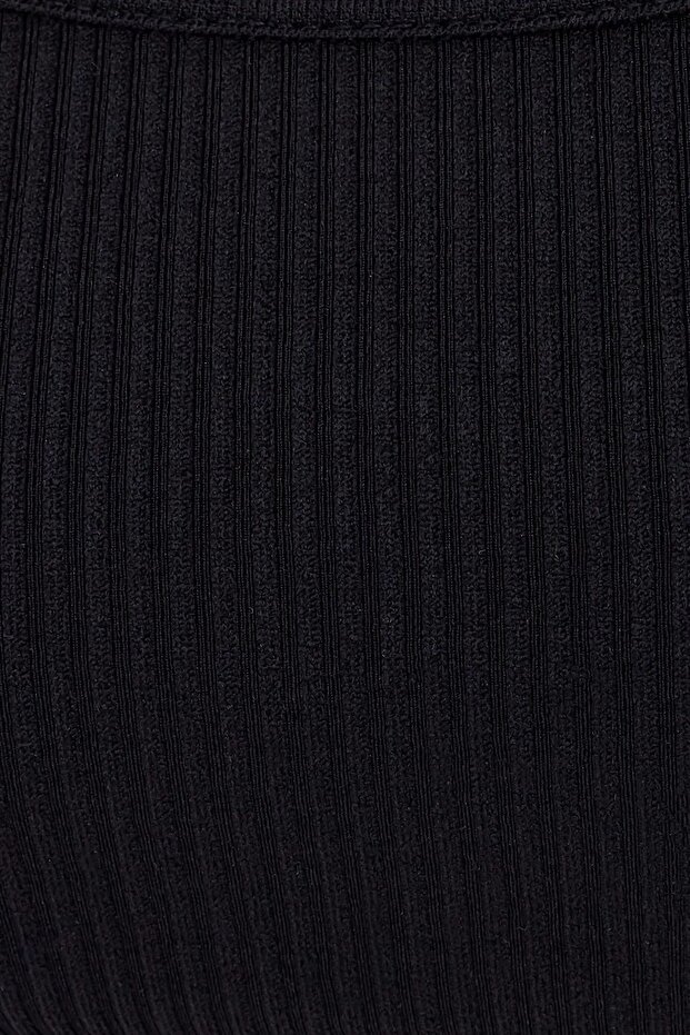 Fitilli Kolsuz Crop Top - 5