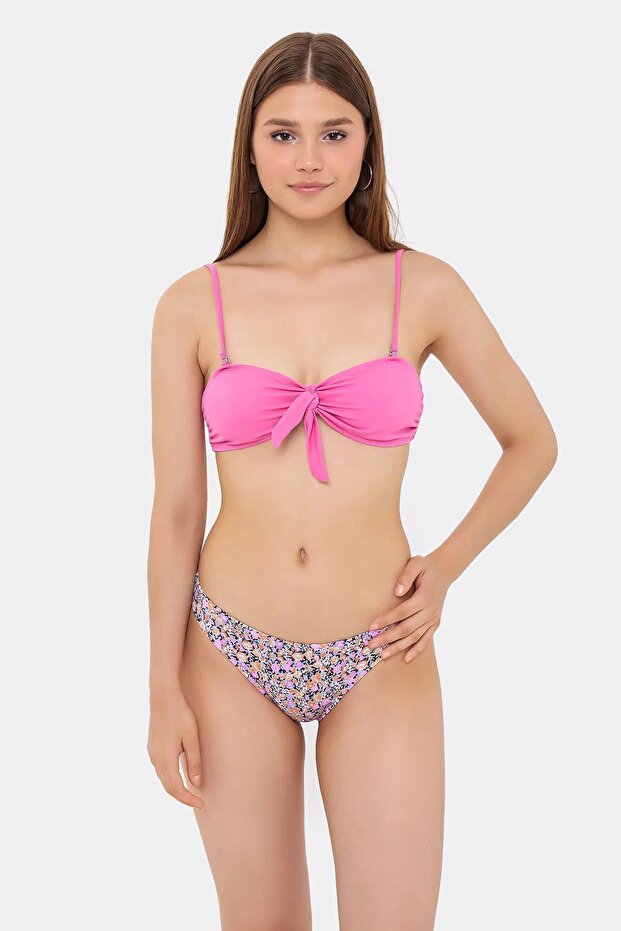 Set bikini cu fundă - 1