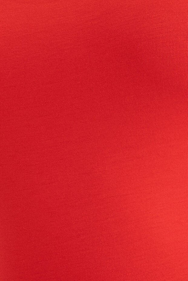 Askılı Crop Basic Kısa Bluz - 4