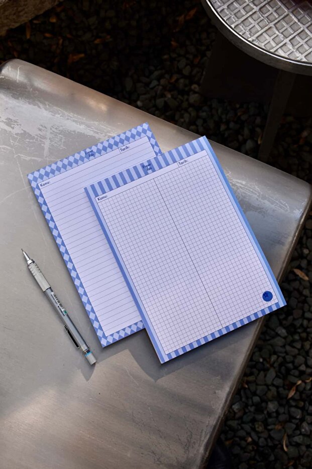 Berry Blue 2’li Bloknot Seti Notepad - 1