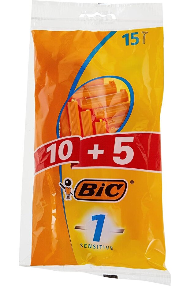 ماكينة حلاقة بشفرة واحدة، 15 قطعة - 1