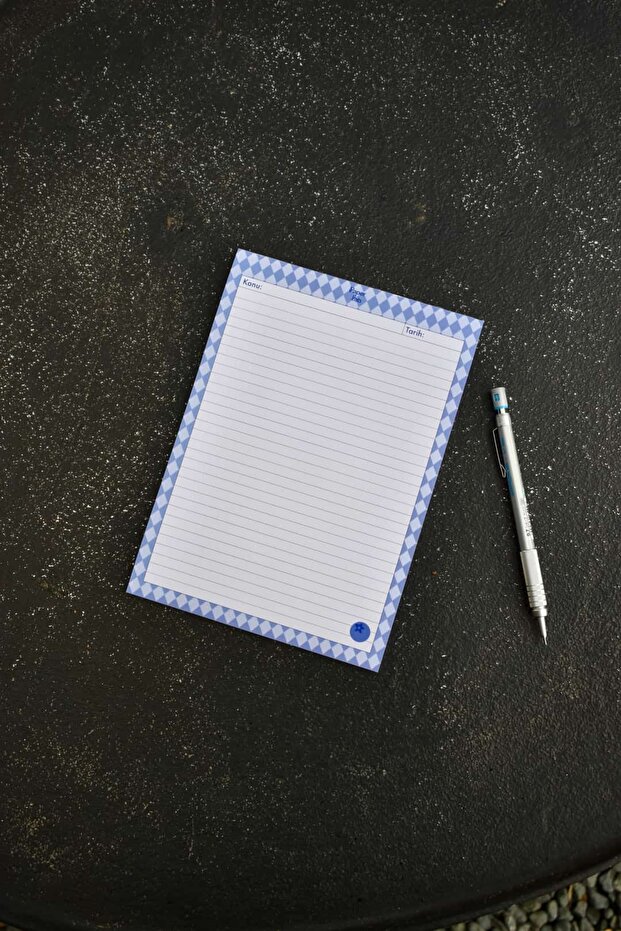 دفتر ملاحظات مسطر من نوع بيري بلو مقاس A5 - 4