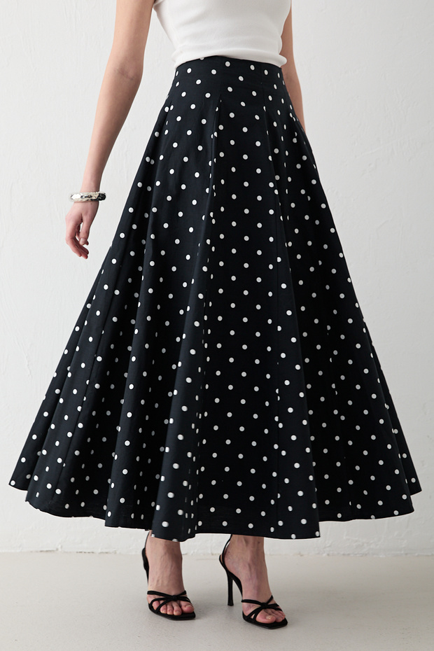 Polka Dot Skirt 3-4414