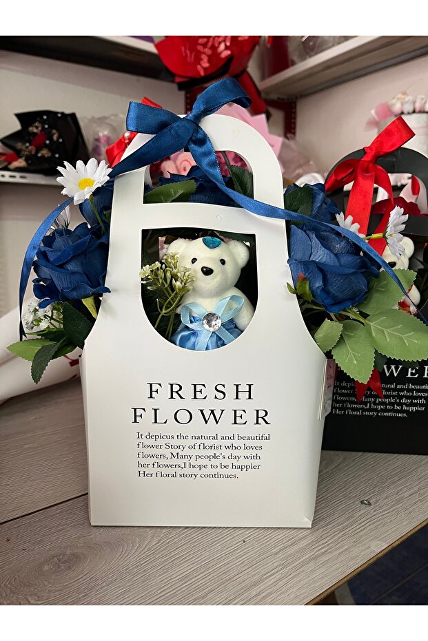 Çantalı Ayıcık Buketi - 3