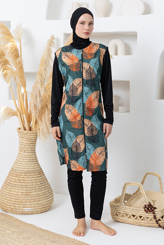 Vega Jileli Long Sleeve Hijab Swimsuit 3308
