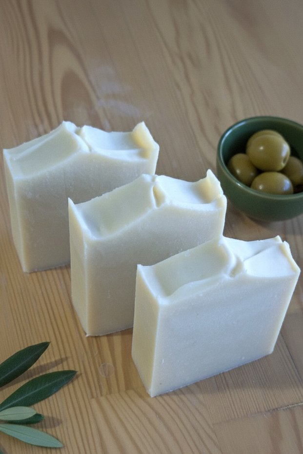 3 Molds Olive Oil Soap Custom Production Handmade Pure Olive Oil Soap 3 Pieces Pure Olive Oil Soap