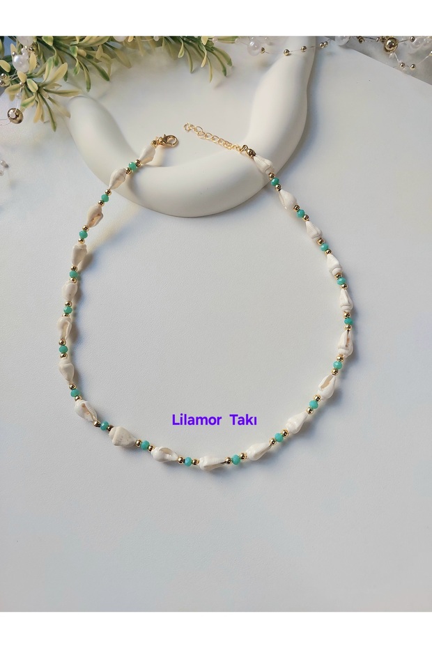 Deniz Kabuklu Kolye - 1